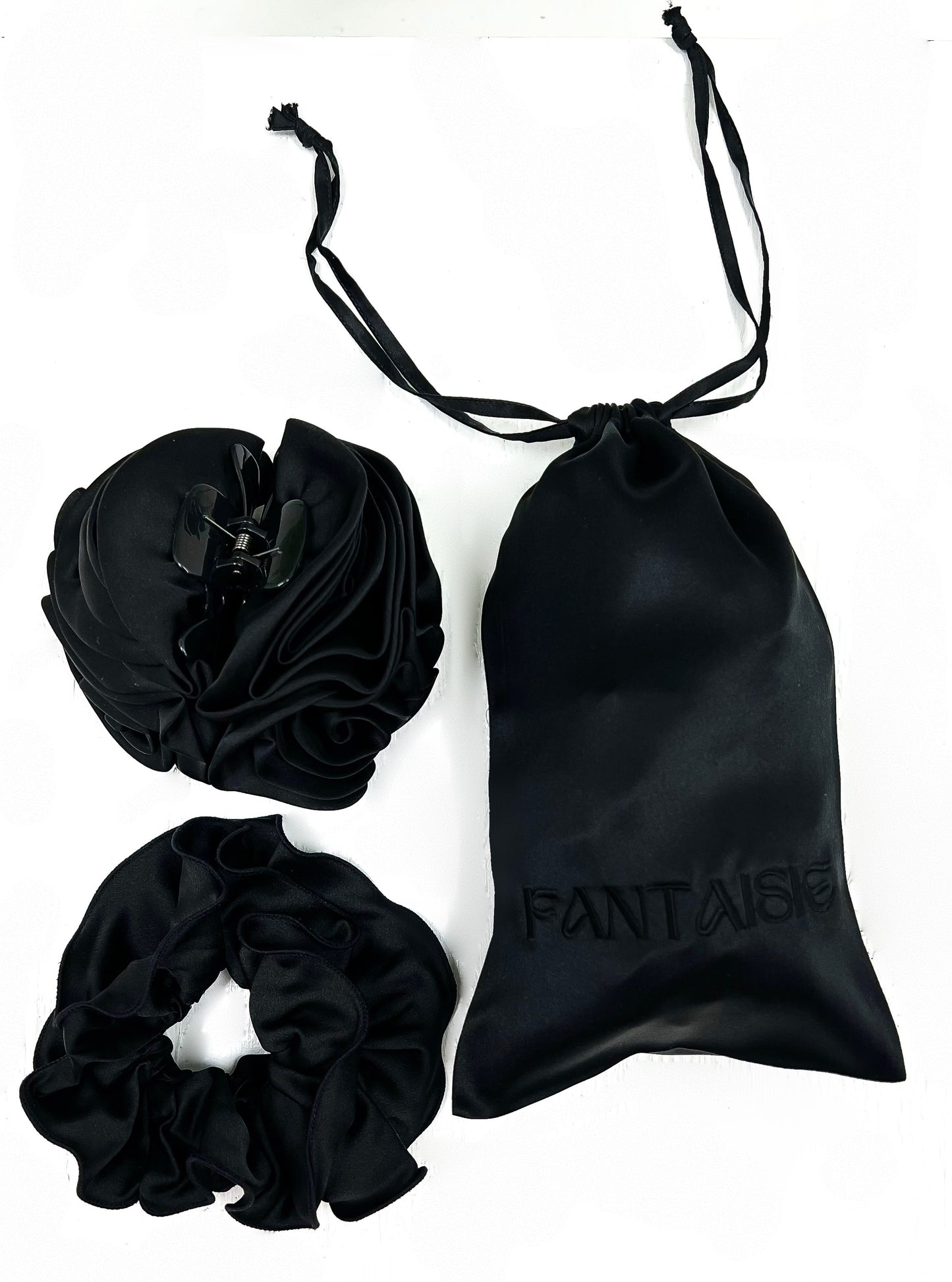 Flower Clip and scrunchie Set