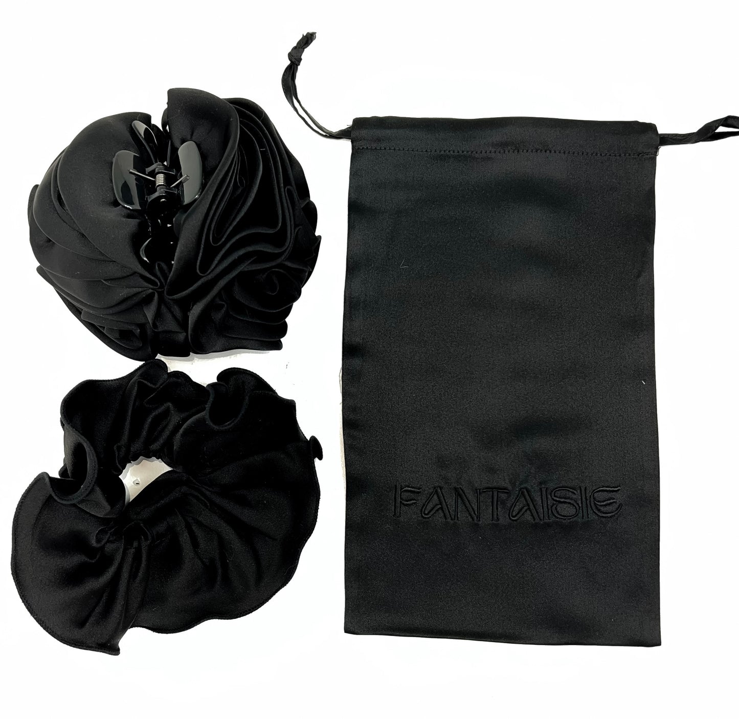 Flower Clip and scrunchie Set